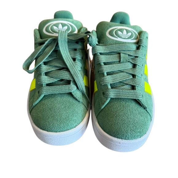 Adidas Campus 00s J Green Suede Sneakers Size 3.5Y / Women’s 5 NWT - Picture 5 of 8